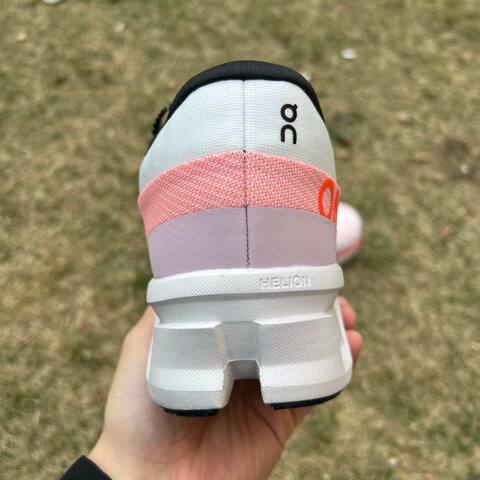 On Cloudmonster 2 3ME10121527 White Orange Black US 8 EU 41 UK 7 5 JP 26 Running Shoe Running Sneakers - Men's (BS-86980)