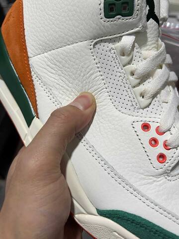 Jordan Air Jordan 3 Solefly IF4491-100 White Orange Green Sail Basketball Shoe (BS-87339)