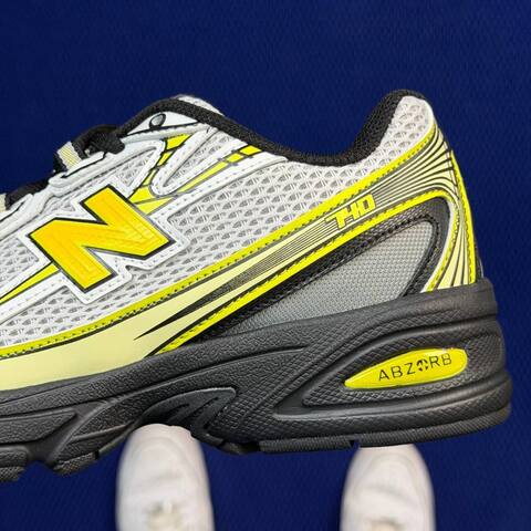 New Balance 740 U740FR2 White Yellow Black Grey USA 6 5 UK 6 EUR 39 5 Running Shoe - Women's (BS-87098)