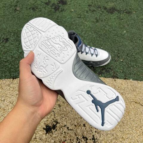 Jordan Air Jordan 9 Retro HV4794 100 White French Blue Flint Grey EU 44 Basketball Shoe - Men's (BS-87316)