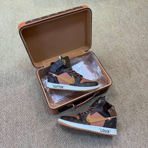 AIR JORDAN 1 LV x OFF-White x Air Jordan OW Lifestyle (BS-87197)