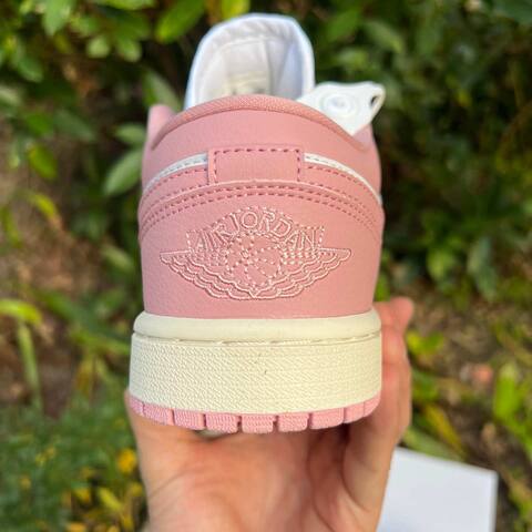 Jordan Air Jordan 1 Low DC0774 162 Pink White Cream EUR 37 5 Sneaker - Women's (BS-87174)