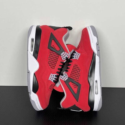 Jordan Air Jordan 4 FQ8138-600 Red Black White Grey Basketball Shoe (BS-87260)
