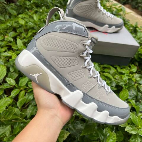 Jordan Air Jordan 9 Retro HV4794 011 Medium Grey Cool Grey White EUR 43 Basketball Shoe - Men's (BS-87310)