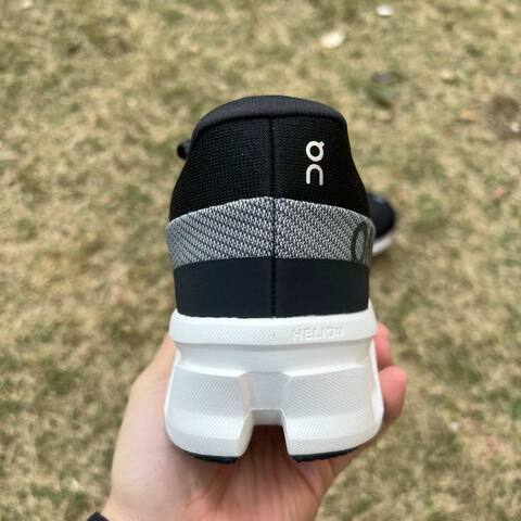 On Cloudmonster 2 3ME10121197 Black Frost White US 8 EU 41 UK 7 5 JP 26 Running Shoe Running Sneakers - Men's (BS-86981)