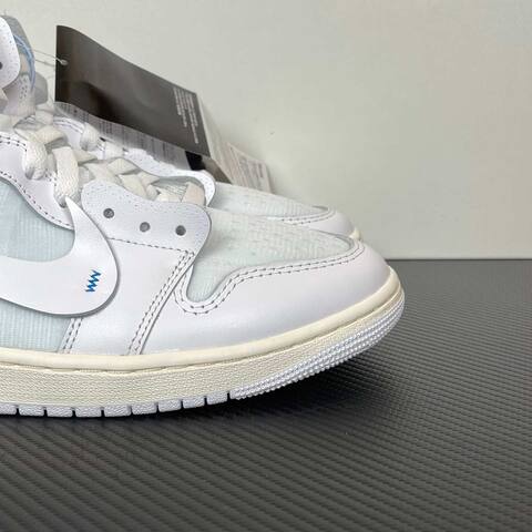 Jordan Air Jordan 1 Off White AA3834-100 White Red Black Basketball Shoe (BS-87146)