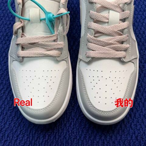 Jordan Air Jordan 1 Low DC0774-606 White Light Grey Light Pink Sneaker (BS-87155)