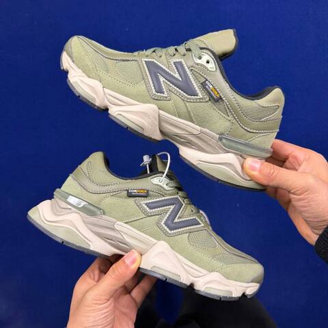 New Balance 9060 U9060ORC Olive Green Dark Grey Beige Black EU 40 Sneaker - Men's (BS-87103)