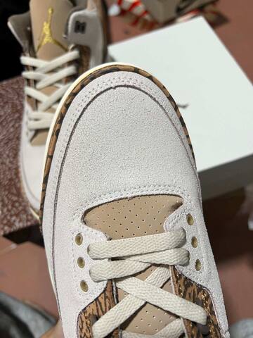 Jordan Air Jordan 3 CT8532-102 Orewood Brown White Brown Beige Gold US 9 5 EUR 43 Basketball Shoe - Men's (BS-87340)