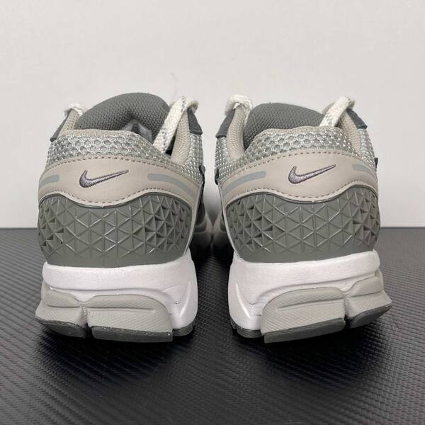 Nike Zoom Vomero 5 silver/grey/black with white and beige accents running