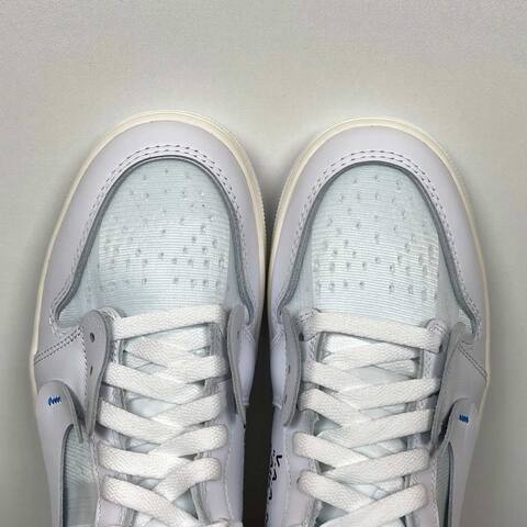 Jordan Air Jordan 1 Off White AA3834-100 White Red Black Basketball Shoe (BS-87146)