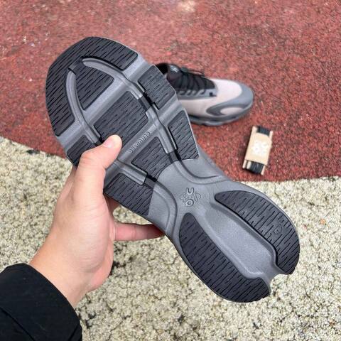 LOEWE x On Cloudsolo 3MF30664602 Grey Black US 8 5 EU 42 UK 8 JP 26 5 Running Shoe Running Sneakers - Men's (BS-86761)