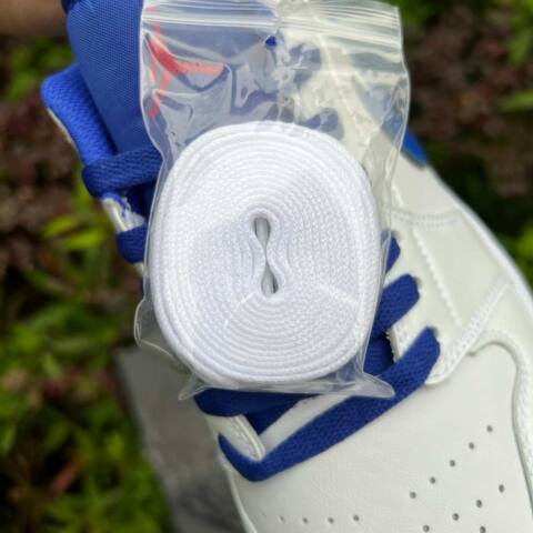 Jordan Air Jordan 1 Low SE IQ0400 100 White University Red Old Royal Blue EUR 42 Sneaker - Men's (BS-87167)