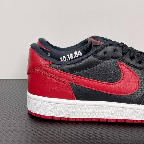 Jordan Air Jordan 1 Retro OG Banned IW6276-001 Black Red White Basketball Shoe (BS-87165)