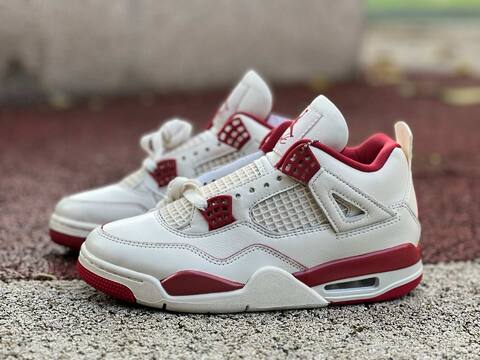 Jordan Air Jordan 4 Retro HV0823-108 White Red EU 40-47 5 Basketball Shoe - Men's (BS-87254)