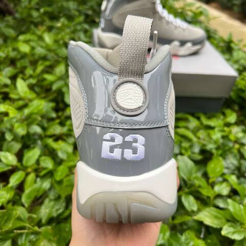 Jordan Air Jordan 9 Retro HV4794 011 Medium Grey Cool Grey White EUR 43 Basketball Shoe - Men's (BS-87310)