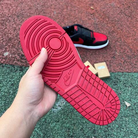 Jordan Air Jordan 1 Retro Low OG IW6276 001 Black Varsity Red US 8 5 UK 7 5 BR 40 EUR 42 26 5 Cm Sneaker - Men's (BS-87213)
