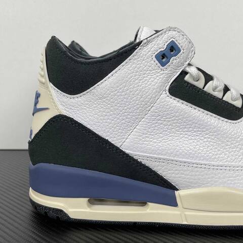 Jordan Air Jordan 3 Retro A Ma Maniere Diffused Blue HV8751-100 White Black Cream Blue Basketball Shoe (BS-87347)