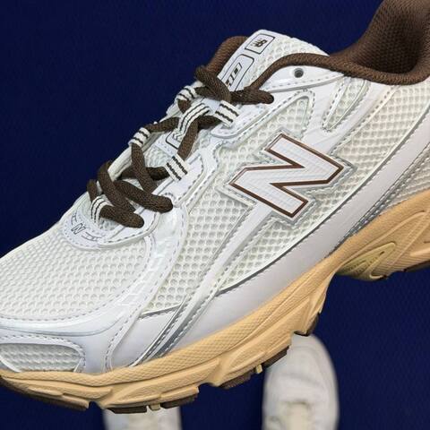 New Balance 740 U740IQ2 White Brown Beige Silver EU 38 Training Shoe - Women's (BS-87090)