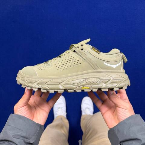 HOKA Tor Ultra 7 2 Khaki Olive White Trail Shoe Trail Running Sneakers (BS-86823)