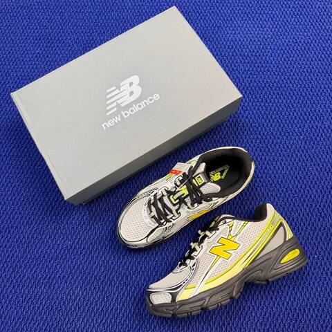 New Balance 740 U740FR2 White Yellow Black Grey USA 6 5 UK 6 EUR 39 5 Running Shoe - Women's (BS-87098)