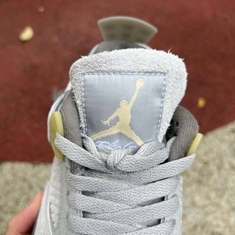 Jordan Air Jordan 4 Retro SE Craft DV3742-021 Photon Dust Pale Vanilla Grey Cream EUR41 Basketball Shoe (BS-87250)