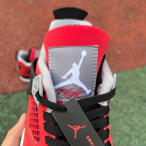 Jordan Air Jordan 4 Retro FQ8138 600 Fire Red White Black EUR 41 Basketball Shoe - Men's (BS-87270)
