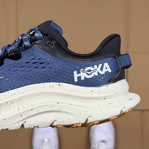 HOKA Kawana 2 Navy Blue Black White Gum Running Shoe Running Sneakers (BS-86920)