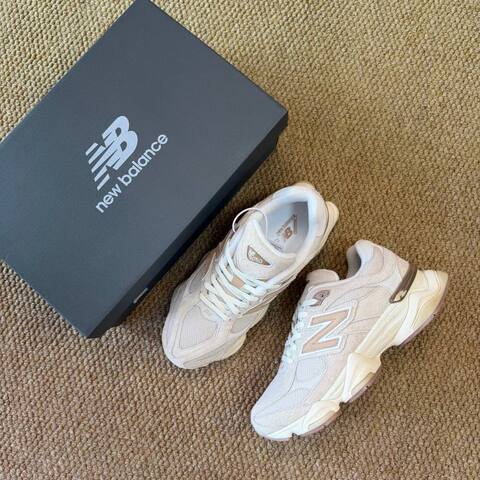 New Balance 9060 U9060CCB Beige Off White Light Brown Cream Sneaker (BS-87135)