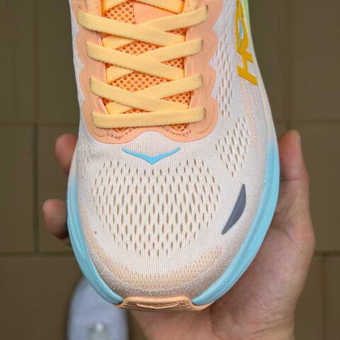 HOKA Bondi 9 White Orange Green Blue Yellow Running Shoe Running Sneakers (BS-86903)
