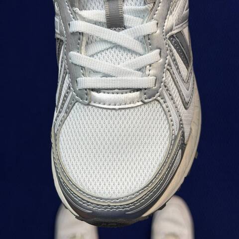 New Balance 410 V5 MT410KM5 White Silver Cream Grey EU 38 Trail Shoe - Women's (BS-87112)