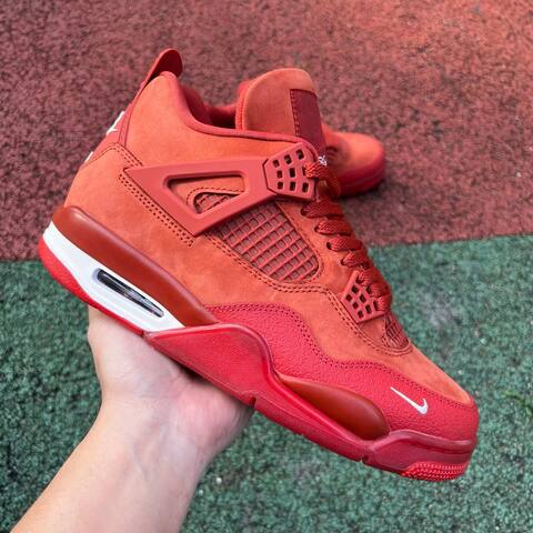 Jordan Air Jordan 4 Retro OG SP HF4340-800 Firewood Orange Sail Cinnabar MENS US 8 UK 7 EUR 41 CM 26 WMNS US 9 5 UK 7 EUR 41 CM 26 5 Basketball Shoe - Men's (BS-87247)