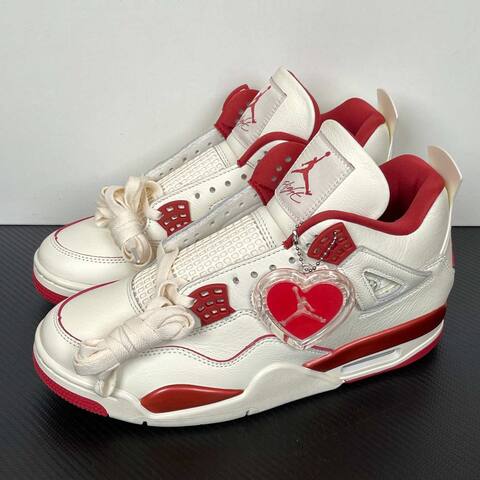Jordan Air Jordan 4 HV0823-108 Sail White Team Red Basketball Shoe (BS-87268)