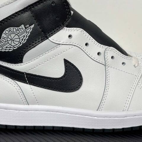 Jordan Air Jordan 1 Mid DQ8426-109 White Black Red Grey Sneaker (BS-87164)