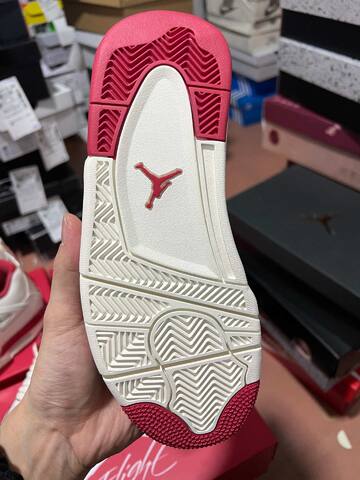 Jordan Air Jordan 4 Retro HV0823-108 Sail Red White Basketball Shoe (BS-87262)