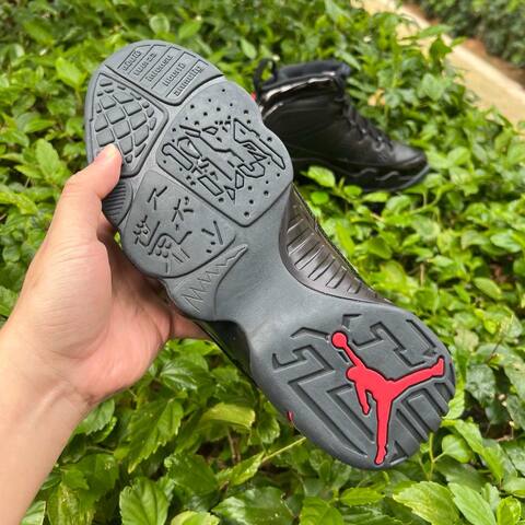 Jordan Air Jordan 9 Retro 302370-014 Black University Red EU 43 Basketball Shoe - Men's (BS-86739)