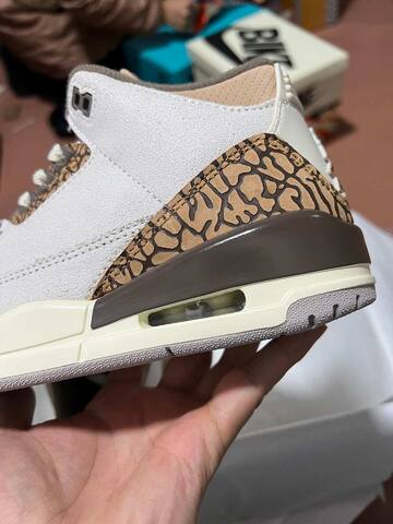 Jordan Air Jordan 3 Orewood Brown DM0967-102 White Brown Beige Cream Basketball Shoe (BS-87341)