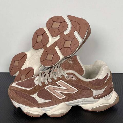 New Balance 9060 U9060CCC Brown Off White Beige Sneaker (BS-87118)