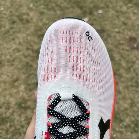 On Cloudmonster 2 3ME10121527 White Orange Black US 8 EU 41 UK 7 5 JP 26 Running Shoe Running Sneakers - Men's (BS-86980)