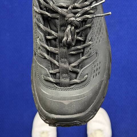 HOKA Tor Ultra 7 Black Dark Grey Trail Shoe Trail Running Sneakers (BS-86822)