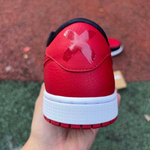 Jordan Air Jordan 1 Retro Low OG IW6276 001 Black Varsity Red US 8 5 UK 7 5 BR 40 EUR 42 26 5 Cm Sneaker - Men's (BS-87213)