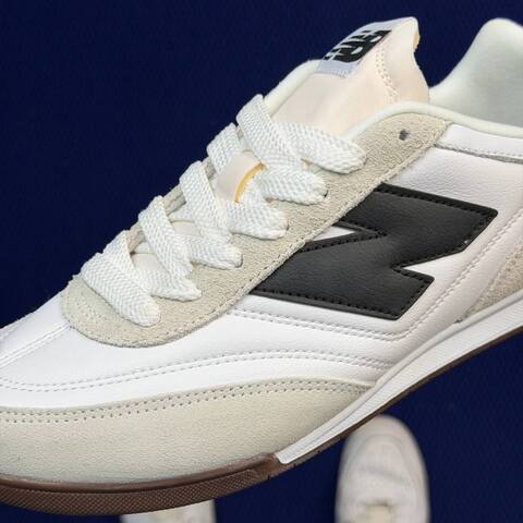 New Balance URC42LA White Beige Dark Grey Gum Brown EU 40 Sneaker - Men's (BS-87109)
