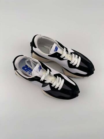 New Balance MS327 Black White Grey Beige Sneaker (BS-87077)