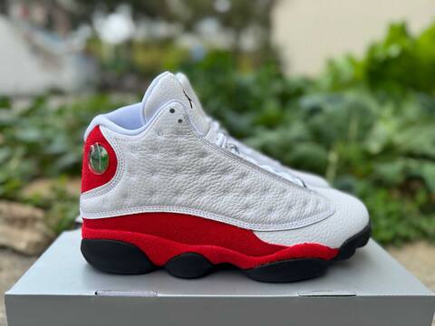 Jordan Air Jordan 13 He Got Game 414571-102 White Red Black Basketball Shoe (BS-87325)