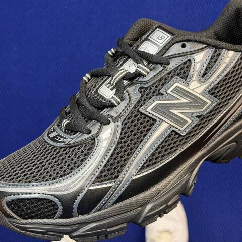 New Balance 740 U740BM2 Black Silver USA 8 UK 7 5 EUR 41 5 Running Shoe - Men's (BS-87089)