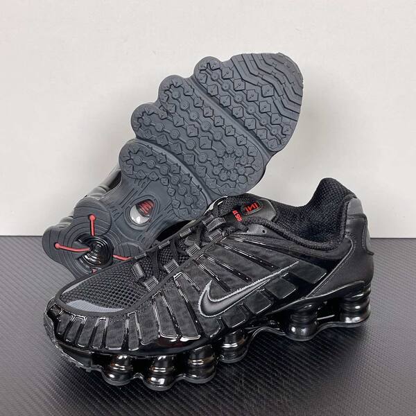 Nike Shox TL Black/Metallic Silver running