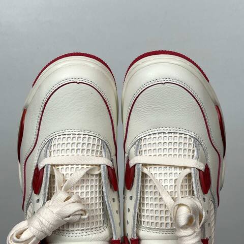 Jordan Air Jordan 4 HV0823-108 Sail White Team Red Basketball Shoe (BS-87268)