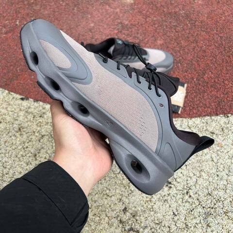 LOEWE x On Cloudsolo 3MF30664602 Grey Black US 8 5 EU 42 UK 8 JP 26 5 Running Shoe Running Sneakers - Men's (BS-86761)