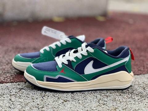 Jordan CMFT Era HJ6777 400 Navy Blue Green White EUR 41 Sneaker - Men's (BS-86976)