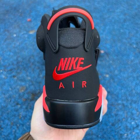 Jordan Air Jordan 6 Retro CT8529 001 Black Light Crimson EU 43 Basketball Shoe - Men's (BS-87306)